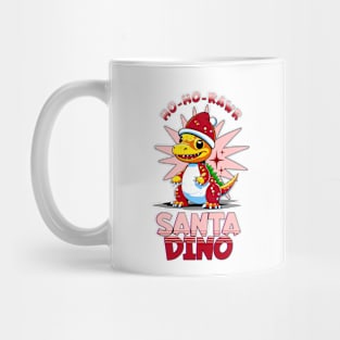 Santa dinosaur Mug